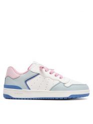 Geox Sneakersy J Washiba Girl J36HXD 054FU C0130 D Biały. Białe buty sportowe dziewczęce Geox, ze skóry, bez zapięcia. Za 179.99 zł.