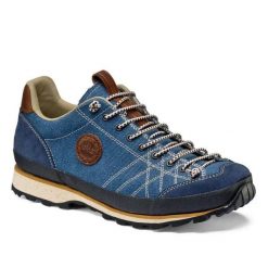 Buty trekkingowe Lomer Bio Naturale Canvas. Czarne obuwie trekkingowe damskie Lomer, z bawełny, bez zapięcia. Za 399.99 zł.