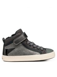 Geox Sneakersy J Kalispera J944GM 0NFGN C1048 S Szary. Szare buty sportowe dziewczęce Geox, z materiału, bez zapięcia. Za 209.99 zł.