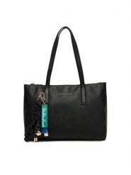 Valentino Torebka Ryta Re VBS9UI01 Czarny. Czarne shopper bag Valentino, bez wzorów, ze skóry, bez dodatków. Za 649.99 zł.