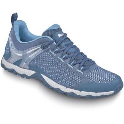 Buty damskie turystyczne Meindl Cefalu Lady. Niebieskie obuwie sportowe damskie MEINDL, bez zapięcia. W wyprzedaży za 434.85 zł.