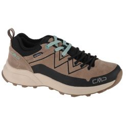 Buty trekkingowe damskie, CMP Kaleepso Low Hiking. Brązowe obuwie trekkingowe damskie CMP, z gumy, bez zapięcia. Za 299.99 zł.