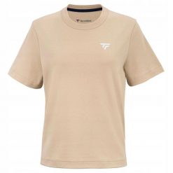 T-shirt damski Tecnifibre Graphic. Brązowe t-shirty damskie TECNIFIBRE, bez wzorów, bez kołnierzyka. Za 149.99 zł.