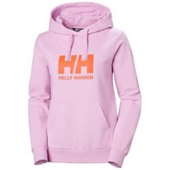 Bluza sportowa damska Helly Hansen Hh Logo 2.0. Czerwone bluzy damskie Helly Hansen, s, bez wzorów, z kapturem. Za 506.00 zł.