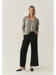 TATUUM Sweter w kolorze szarym rozmiar: XXL. Szare swetry klasyczne damskie TATUUM, xxl, z wełny, bez kołnierzyka. Za 139.54 zł.