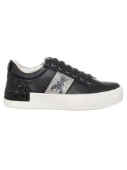 Patrizia Pepe Skórzane sneakersy w kolorze czarnym rozmiar: 38. Czarne obuwie sportowe damskie Patrizia Pepe, bez zapięcia. Za 346.99 zł.
