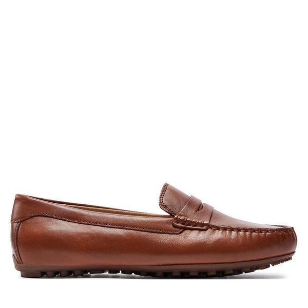 Mokasyny Caprice. Brązowe mokasyny damskie Caprice, bez obcasa. Za 199.99 zł.