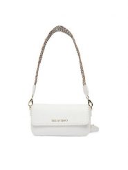 Valentino Torebka Aleksandra VBS9W909 Biały. Białe listonoszki damskie Valentino, bez wzorów, ze skóry, bez dodatków. Za 649.99 zł.