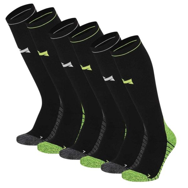 Skarpety kompresyjne do biegania Xtreme, 6 par, Multi Czarne. Czarne skarpetki damskie XTREME SOCKSWEAR, bez wzorów. W wyprzedaży za 242.82 zł.
