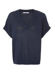 TATUUM Sweter w kolorze granatowym rozmiar: XXL. Niebieskie swetry klasyczne damskie TATUUM, xxl, bez kołnierzyka. Za 119.68 zł.