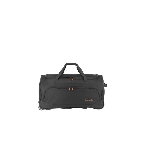Torba podróżna travelite Basics L. Czarne torby podróżne Travelite, bez wzorów, z materiału, duże. Za 259.50 zł.