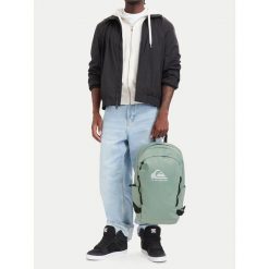 Plecak Quiksilver. Zielone plecaki Quiksilver, bez wzorów. Za 159.99 zł.