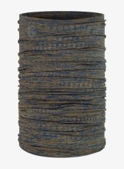 Chusta wielofunkcyjna Buff Dryflx - brindle brown. Brązowe chusty damskie Buff, bez wzorów, z elastanu. Za 106.35 zł.