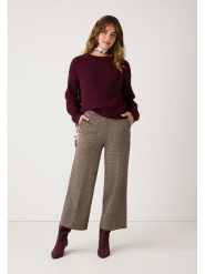 More & More Sweter w kolorze bordowym rozmiar: 38. Czerwone swetry klasyczne damskie More & More, bez kołnierzyka. Za 222.41 zł.