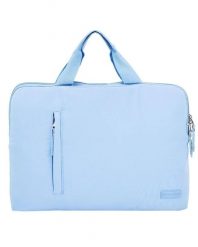 Torba na laptopa WINGS SOLENNE 15,6 cala BLUE. Niebieskie torby na laptopa Wings, bez wzorów, z materiału. Za 79.90 zł.