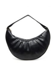 Calvin Klein Torebka Pinched Soft Crescent Lg LV04F3009G Czarny. Czarne torebki klasyczne damskie Calvin Klein, ze skóry, bez dodatków. Za 339.99 zł.