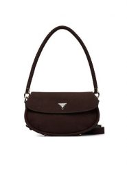 Guess Torebka Danya HWSG99 18190 Brązowy ciemny. Brązowe torebki klasyczne damskie Guess, ze skóry, bez dodatków. Za 589.99 zł.