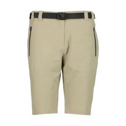 Szorty damskie CMP. Brązowe spodenki sportowe damskie CMP, na lato, xs, bez wzorów, z elastanu, outdoorowe. Za 109.99 zł.