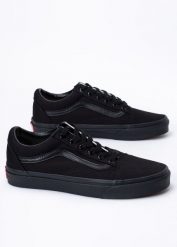 Tenisówki Vans Old Skool Czarne (VN000D3HBKA). Czarne trampki damskie Vans, bez wzorów, z gumy, przed kostkę, bez zapięcia. Za 279.99 zł.