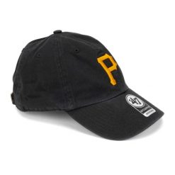 Czapka z daszkiem 47 Brand MLB Pittsburgh Pirates CLEAN UP. Czarne czapki z daszkiem damskie 47 Brand, na wiosnę, bez wzorów. Za 89.99 zł.