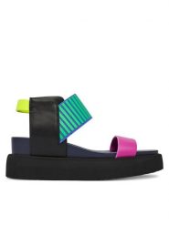 United Nude Sandały Rico Sandal II 1101496816 Kolorowy. Sandały damskie United Nude, bez wzorów, ze skóry, bez obcasa, na koturnie, bez zapięcia. Za 929.99 zł.