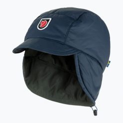 Czapka zimowa Fjällräven Expedition Padded Cap. Niebieskie czapki damskie Fjällräven, na zimę, bez wzorów. Za 281.05 zł.