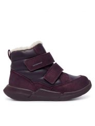 ECCO Śniegowce Biom 2.2 Infant 71079151455 Fioletowy. Fioletowe kozaki dziewczęce ECCO, bez wzorów, ze skóry, bez obcasa, bez zapięcia. Za 359.99 zł.