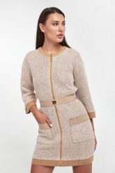 Sukienka cekinowa mini ELISABETTA FRANCHI. Sukienki damskie Elisabetta Franchi, bez wzorów, bez ramiączek. W wyprzedaży za 1,962.35 zł.
