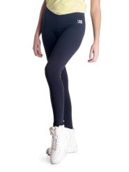 Legginsy miękki na trening na siłownia. Niebieskie legginsy damskie LEONE 1947 APPAREL, s, bez wzorów. Za 63.11 zł.