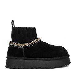 Śniegowce Badura. Czarne śniegowce damskie Badura. Za 279.99 zł.