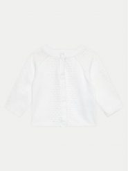 Coccodrillo Kardigan WC4172202EBG Écru Regular Fit. Swetry dziewczęce COCCODRILLO, bez wzorów, z bawełny, bez kołnierzyka, bez ramiączek. Za 69.99 zł.