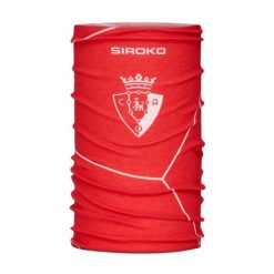 Rowerowy komin na szyję Club Atlético Osasuna x Siroko Siroko OS NW Valiente R. Czerwone kominy damskie SIROKO, bez wzorów, z tkaniny. Za 75.00 zł.
