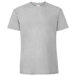 Koszulka Unisex Dla Dorosłych Iconic 195. Szare bluzki damskie Fruit of the Loom, bez wzorów, sportowe, bez kołnierzyka, bez ramiączek. Za 40.99 zł.