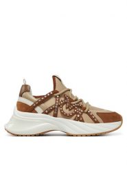 PINKO Sneakersy Ariel 16 SS0085T029 Brązowy. Brązowe obuwie sportowe damskie Pinko, ze skóry, bez zapięcia. Za 939.99 zł.