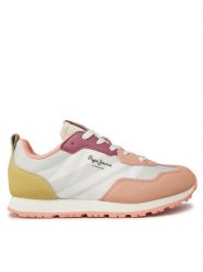 Pepe Jeans Sneakersy Foster Print G PGS30578 Pomarańczowy. Brązowe buty sportowe dziewczęce Pepe Jeans, z jeansu, bez zapięcia. Za 339.99 zł.