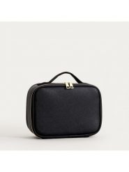 Homla Kosmetyczka "Voyelle" w kolorze czarnym - 24,5 x 11 x 18,5 cm rozmiar: onesize. Czarne kosmetyczki damskie Homla, bez wzorów, z materiału. Za 74.45 zł.