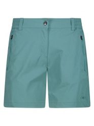 Cmp Bermudy trekkingowe w kolorze turkusowym rozmiar: 36. Niebieskie spodnie dresowe damskie CMP, bez wzorów, z materiału. Za 78.84 zł.