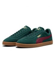 Puma Skórzane sneakersy "Club II Era" w kolorze fioletowo-zielonym rozmiar: 38. Zielone obuwie sportowe damskie Puma, bez zapięcia. Za 152.98 zł.