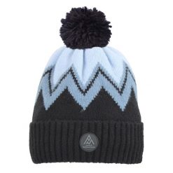 Czapka Peak Mountain Mission. Niebieskie czapki damskie Peak Mountain, na zimę, bez wzorów. W wyprzedaży za 132.50 zł.