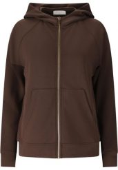 Damska bluza z zamkiem błyskawicznym Athlecia Jacey. Brązowe bluzy damskie Athlecia, l, bez wzorów, z materiału, bez kaptura. Za 257.50 zł.