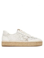 LAUREN RALPH LAUREN Espadryle 802P10496001 Biały. Białe espadryle damskie Lauren Ralph Lauren, bez wzorów, z materiału, bez obcasa. Za 769.99 zł.
