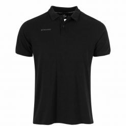 Polo Stanno Base. Czarne koszulki sportowe damskie STANNO, uniwersalny, bez wzorów, bez ramiączek. Za 198.50 zł.