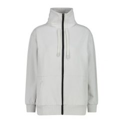 Kurtka dresowa damska na zamek błyskawiczny CMP. Białe kurtki damskie CMP, bez wzorów, z dresówki, bez kaptura. Za 290.50 zł.