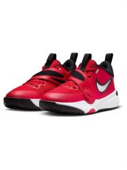 Nike Sportswear Buty sportowe "Team Hustle D 11" w kolorze czarno-czerwonym rozmiar: 38,5. Czarne obuwie sportowe damskie Nike Sportswear, z materiału. Za 237.17 zł.