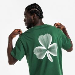 Koszulka do gry w koszykówkę unisex Tarmak NBA Celtics TS 900. Zielone koszulki damskie TARMAK, xl, bez wzorów, z bawełny, bez kołnierzyka, bez ramiączek. W wyprzedaży za 49.99 zł.