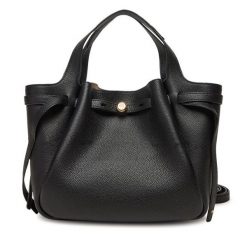 Torebka Tory Burch. Czarne torebki klasyczne damskie Tory Burch, bez dodatków. Za 2,279.00 zł.