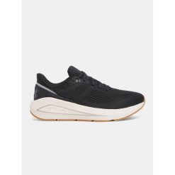Buty do biegania damskie Under Armour Sonic 7. Czarne obuwie sportowe damskie Under Armour, bez zapięcia, do biegania. Za 349.99 zł.