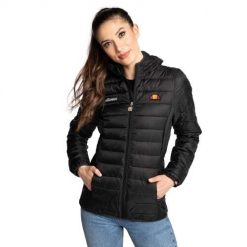 Kurtka przejściowa damska Ellesse Lombardy. Szare kurtki damskie Ellesse, na zimę, xs, bez wzorów, bez kaptura. W wyprzedaży za 278.85 zł.