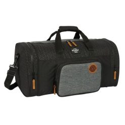 Torba sportowa BlackFit8 Old school Czarny. Szare torby sportowe safta, bez wzorów. Za 124.55 zł.