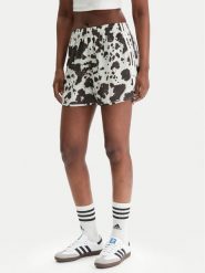 Adidas Szorty sportowe Satin KA2674 Brązowy Loose Fit. Brązowe spodenki sportowe damskie Adidas, l, bez wzorów, z syntetyku. Za 178.99 zł.